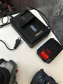 Sada AKU náradia Scheppach (+ 4x bateria a rychlonabijacka) - 8