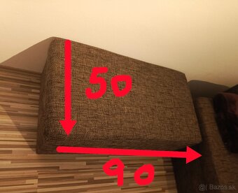 Predám sedačku s taburetom - 8