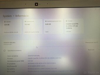 Notebook Dell Latitude E7440 – i5/8GB/256GB SSD - 8