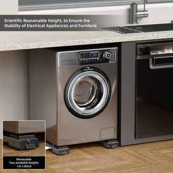 Posuvné valčeky pod spotrebiče - 8