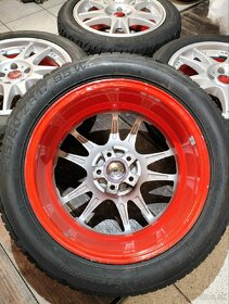 Predám na alfu Romeo pneumatiky obuté na elektrónoch r17 - 8