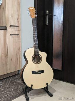 Nová elektroakustická gitara, príslušenstvo ZDARMA - 8