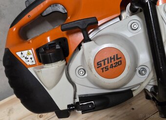 Stihl TS 420 motorova rezacka zaruka 12/2026 - 8
