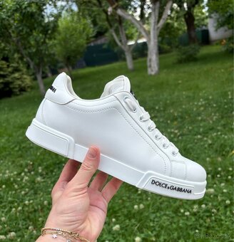 Dolce & Gabbana Portofino biele tenisky, pc 550€ - 8