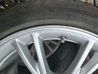Alu disky rozteč 5x114.3 r19 pneu 255/45 r19 - 8