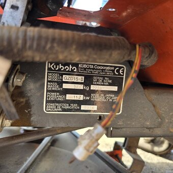 KUBOTA GZD 15 - 8