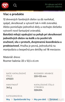 Skrutkovacie zvieratká, navliekanie, valec - 8