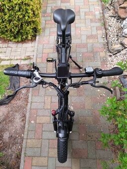 Výkonný skladací fat ebike Ridstar 20x4.0",2x1000W,23Ah,50k - 8