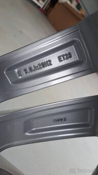 Original Audi Q7 disky+ letne pneu R20/5x112 - 8
