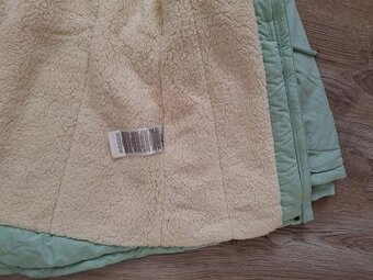 Nová dievčenská prešívaná dlhá bunda,kabát 170/176 - 8