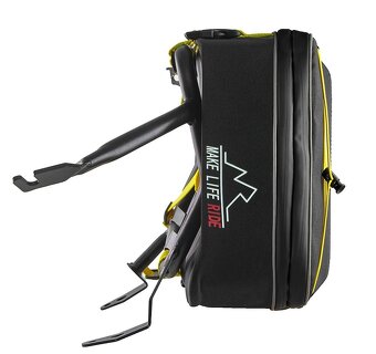 Tašky na kufry, celé černé, sada 3 ks - 8