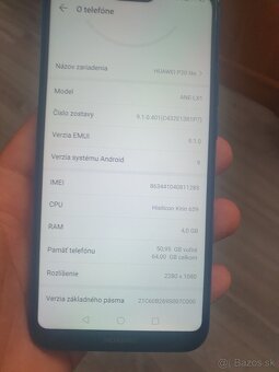 P20 lite 4/64GB Single SIM - 8