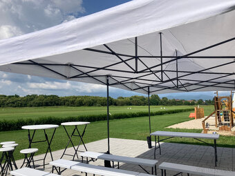 ✅ Výhodný set stan 6x3 metre + sedenie - prenájom - 8