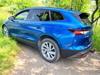 Škoda Enyaq iV 60,modrá RS metalíza,132kW,kamera,2021-tka - 8