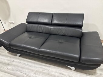 Prodám luxusní koženou sedací soupravu NIERI - 8