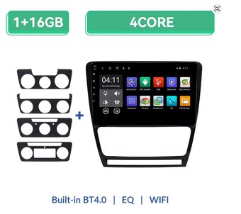 Autoradio android  Skoda Octavia 2 - 8