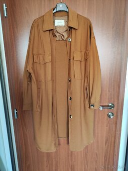 Stradivarius košeľový kabát oversize M - 8
