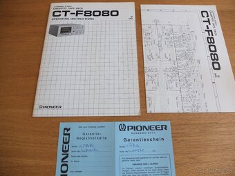 PIONEER CT-F 1000--Servisní kniha+schémata - 8