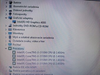 predám ntb HP / Intel core i3 / 4gb ram / ssd disk / HDMI- - 8