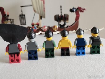 LEGO 7018 Viking Ship challenges the Midgard Serpent (s krab - 8