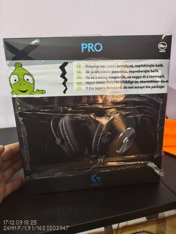 Predám hernú zostavu Logitech klávesnica, myš, slúchadžívan. - 8