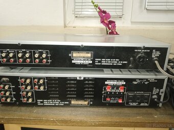 Predám hifi zostavu Akai stereo amplifer AM-A3 a Akai EA-A7 - 8