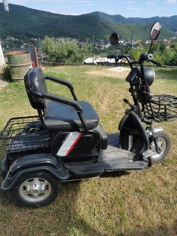 Predám elektrickú trojkolku pre seniorov ST - 05 - 8
