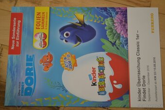 KINDER Reklamné letáky,. - 8