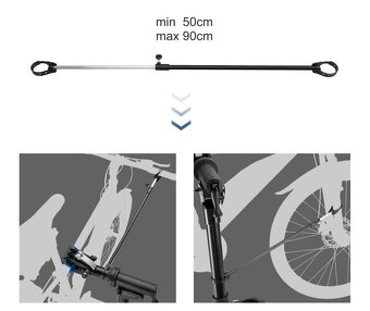 Montážny stojan na bicykel do 50 kg s taškou - 8