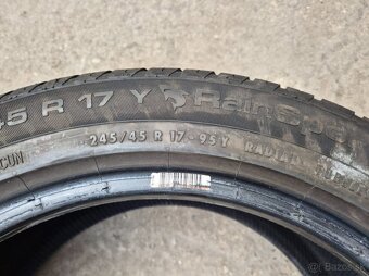 245/45 r17 letné 4 ks UNIROYAL dezén 8-7,5 mm - 8