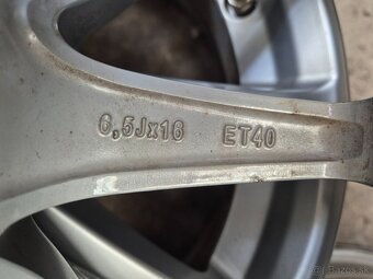 5x114,3 r17 ET40 x 7J elektróny originál NISSAN - 8