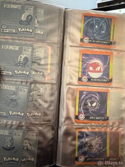 POKEMON 1999 FIRST EDITION stickers GOLD, SILVER, COMMON - 8