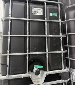 Čierna IBC NADOBA NADRZ 1000l Kontajner,plastovà nadrz - 8