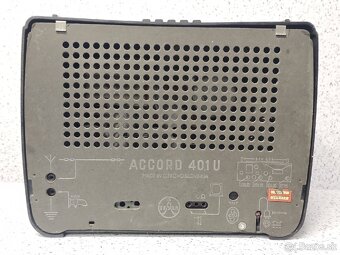 "Accord" 》Tesla 401U 》Starožitné elektronkové radio 》bakel - 8