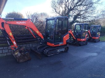 Minibagr Kubota KX016-4, rok 2017, 1800mth TOP - 8