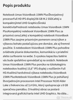 Umax VisionBook 15WN Plus - 8
