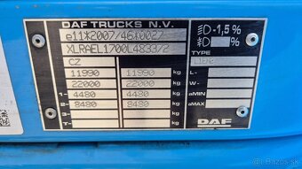 Prodám DAF LF 260 FA EURO 6 valník s plachtou - 8