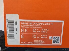 Tenisky Nike Air Vapormax 2021 FK, velikost 41 - 8