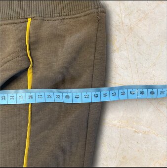 Element mikina s kapucňou | hnedá/žltá | M | streetwear retr - 8