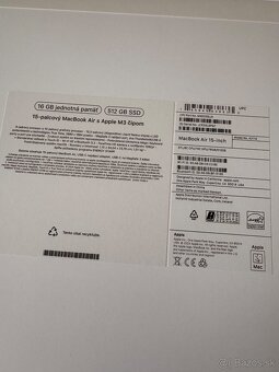 MacBook Air 15" M3 SK 2024 Hviezdny biely - 8