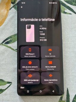 Asus rog phone 9 , 12/512 gb 680€ - 8