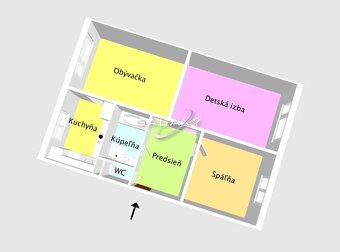 3-izbový byt po rekonštrukcii na predaj - Lučenec, Rúbanisko - 8