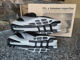 Bežky 175 cm šupinové + topánky Salomon + palice - 8