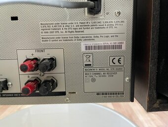 Domáce kino Sony 5.1 – AV receiver + reproduktory + subwoofe - 8