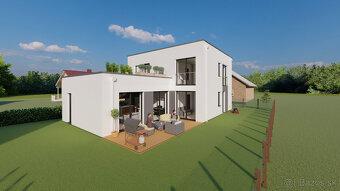 Moderný 5-izb. dom s garážou, 160m2, tichá lokalita, Svinica - 8