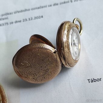 Vreckové hodinky zlato 585 - 8