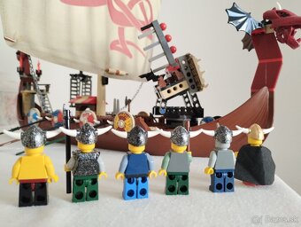 LEGO 7018 Viking Ship challenges the Midgard Serpent - 8
