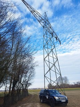 Meranie elektrických stĺpov - doplnenie partie - 8