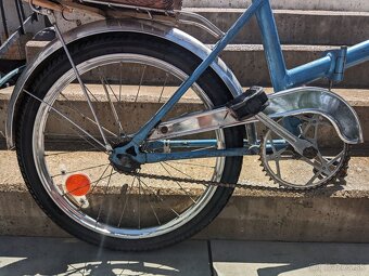 Predám bicykel Compagnolo skladačka(nové brzdy,reťaz,pneumat - 8