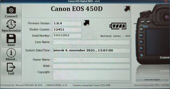 Canon eos 450D + objektív 18-55 mm - 8